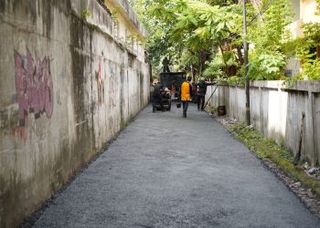 PUPR Pekanbaru Selesaikan Pengaspalan Jalan Penghubung Cut Nyak Dien – Pepaya