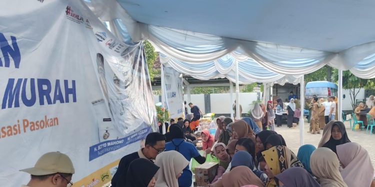 Gerakan Pangan Murah di Purwosari Catat Omzet Rp51 Juta