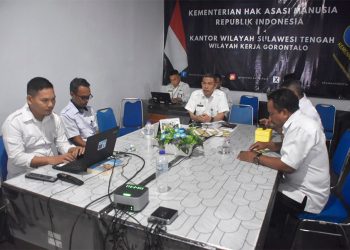 Wilker KemenHAM Gorontalo Tingkatkan Data untuk Peningkatan Kelas Kantor