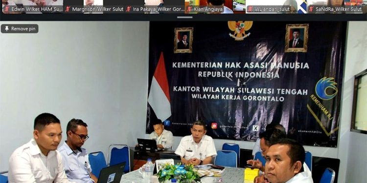 Humas KemenHAM Gorontalo Jadi Contoh untuk Sulteng dan Sulut