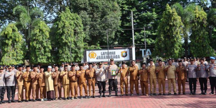 Kapolres Langkat Diganjar Penghargaan oleh 18 Kepala Desa, Bukti Komitmen Polri untuk Warga