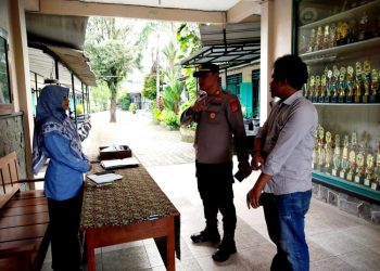 Polsek Gamping Ajak Siswa Rayakan Kelulusan dengan Cara Positif