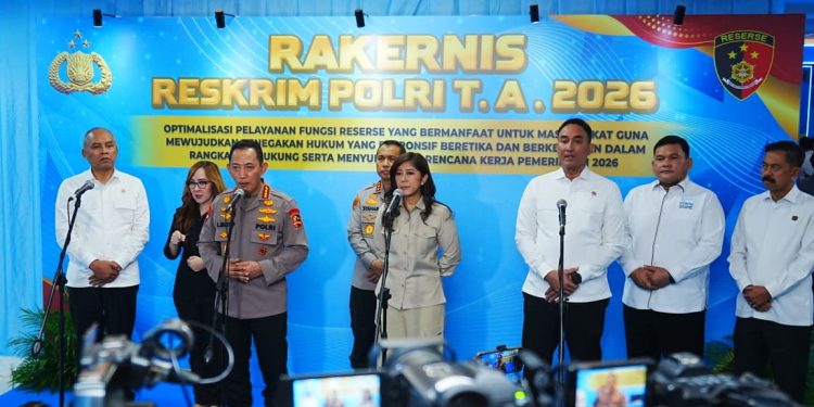 Kapolri Dorong Peningkatan Keamanan dan Keadilan di Rakernis Reskrim
