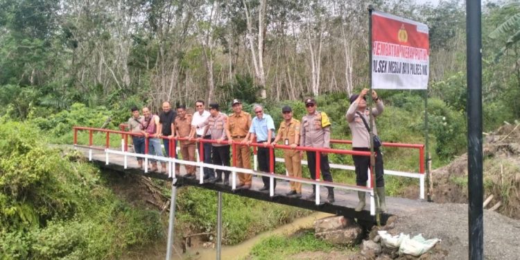 Jembatan Merah Putih di Mesuji Raya Selesai Dibangun, Mempermudah Akses Warga Terpencil
