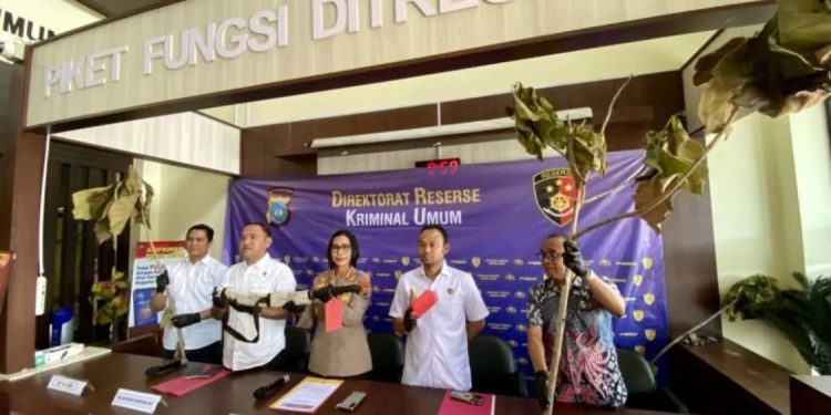 Polda Kepri Amankan Pelaku Penebangan Liar di Batam