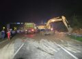 Kemen PU Tanggap Cepat Atasi Longsor di Tol Bocimi