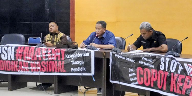 DPRD Gorontalo Terima Tuntutan Aliansi Mahasiswa dan Masyarakat