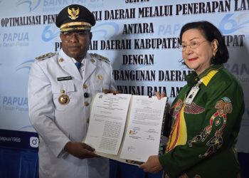 Pemkab Raja Ampat dan Bank Papua Sepakati Digitalisasi Pajak Daerah