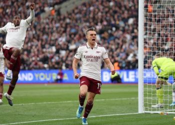 Arsenal Raih Kemenangan Tipis 1-0 atas West Ham Berkat Gol Trossard