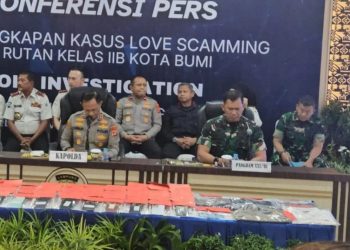Polda Lampung Bongkar Kasus Love Scamming di Rutan Kotabumi