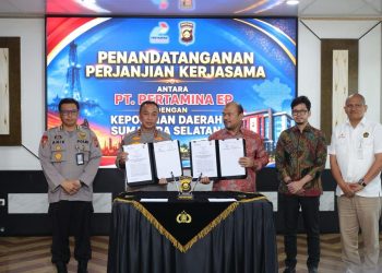 Polda Sumsel dan PT Pertamina EP Sepakati Kerja Sama Strategis