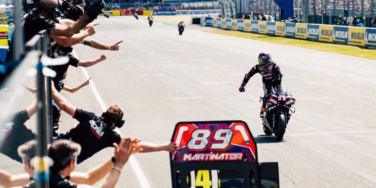 Jorge Martin Raih Kemenangan di MotoGP Prancis 2026