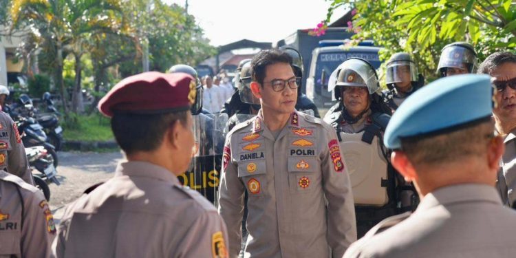 Polda Bali Gelar Simulasi Pengamanan untuk Tingkatkan Kesiapsiagaan Personel