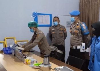 Tim Keamanan Pangan Polres Lampung Utara Periksa Kualitas Makanan di SPPG