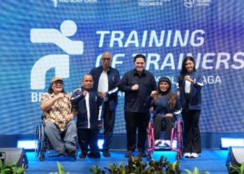 Menpora Erick Thohir Resmi Luncurkan TOT Penggerak Olahraga Disabilitas