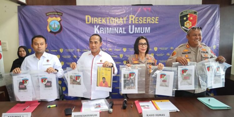 Polda Kepri Berhasil Ungkap Kasus Pembunuhan di Lingga