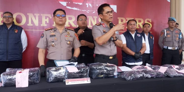 Polda Jambi Berhasil Bongkar Jaringan Narkotika Riau-Jambi