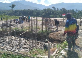 Progres Pembangunan Jembatan Gantung di Aceh Tenggara Mencapai 28 Persen