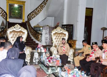 Bupati Bengkalis dan PGRI Bahas Kemajuan Pendidikan di Negeri Junjungan