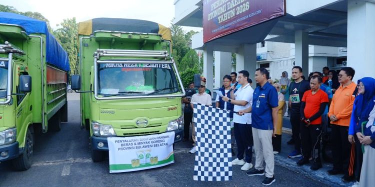 Pemkab Pangkep Distribusikan Bantuan Pangan untuk 45.691 Warga