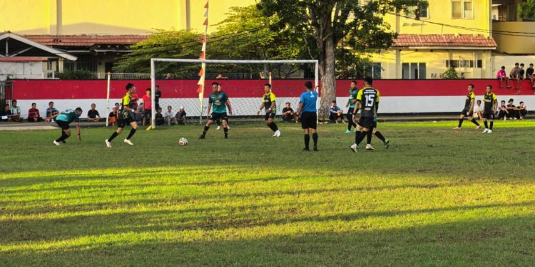 Danau Panggang Lolos ke Babak Gugur Turnamen Sepak Bola HSU