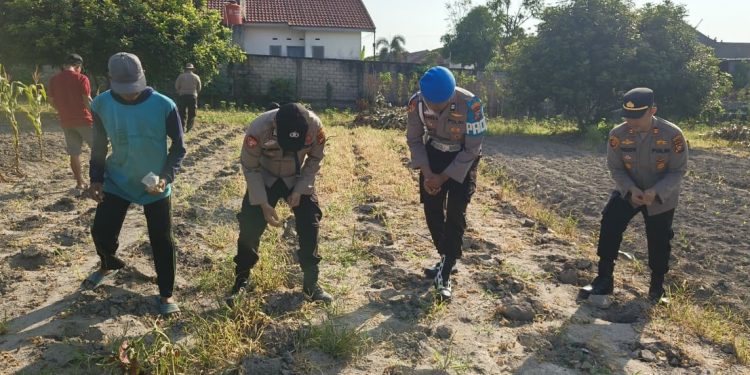 Program Polisi Cinta Petani di Pekanbaru Dukung Ketahanan Pangan