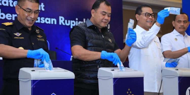 Bareskrim Polri dan Bank Indonesia Musnahkan Uang Palsu dalam Jumlah Besar