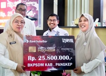 Pemkab Pangkep Luncurkan Kartu Kredit Indonesia untuk Efisiensi Transaksi