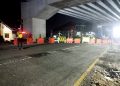 Polsek Gamping Terapkan Contra Flow untuk Proyek Tol Solo–Yogyakarta