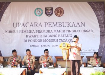Pondok Modern Tazakka dan Kwarcab Batang Kolaborasi Tingkatkan Disiplin Santri