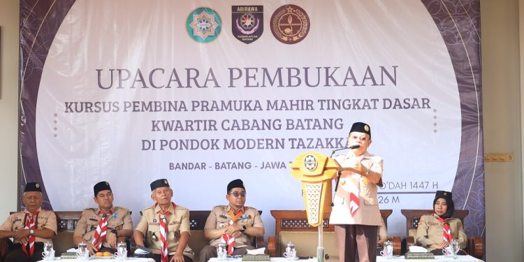 Pondok Modern Tazakka dan Kwarcab Batang Kolaborasi Tingkatkan Disiplin Santri