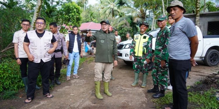 Bupati Tanah Datar Prioritaskan Penanganan Banjir dan Longsor Hingga Pemulihan Warga
