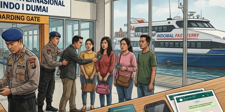 Upaya Penyelundupan Calon PMI ke Malaysia Digagalkan di Dumai