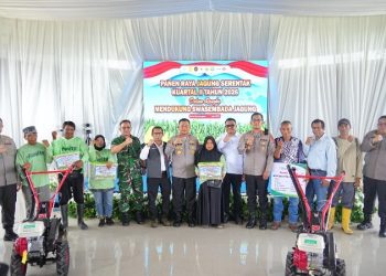 Polda Kaltim Gelar Panen Raya Jagung untuk Dukung Ketahanan Pangan Nasional