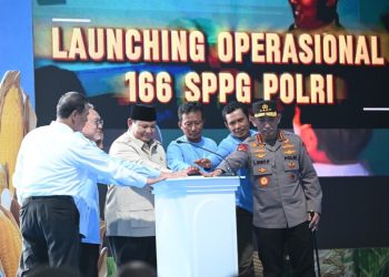 Presiden Prabowo Resmikan Pembangunan Gudang Pangan dan SPPG Polri di Tuban
