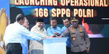 Presiden Prabowo Resmikan Pembangunan Gudang Pangan dan SPPG Polri di Tuban