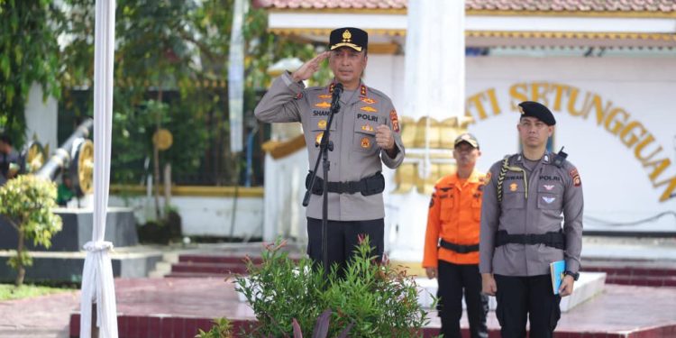Kapolda Sumsel Dorong Pemanfaatan Teknologi dalam Apel Siaga Karhutla