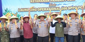 Kapolda Kepri Ikuti Panen Raya Jagung Bersama Presiden Secara Virtual