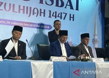 Pemerintah Umumkan Iduladha 2026 Jatuh pada 27 Mei