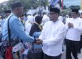 Sekda Banda Aceh Lepas 114 Calon Jemaah Haji Kloter 12