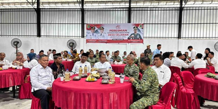 Bupati Serdang Bedagai Ikuti Peluncuran 1.061 Koperasi Desa Merah Putih