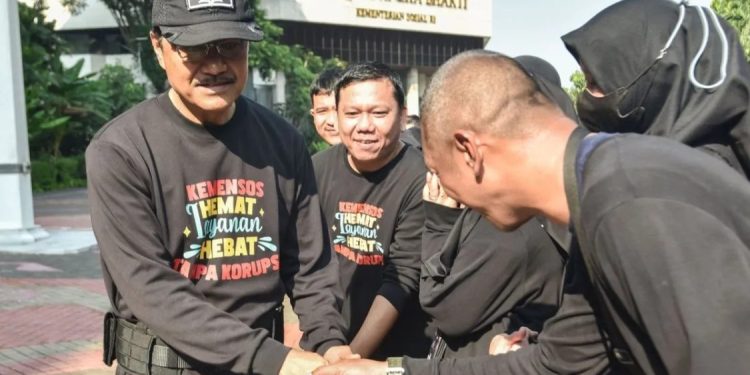 Kemensos Tegaskan Lima Langkah dalam Ikrar Antikorupsi