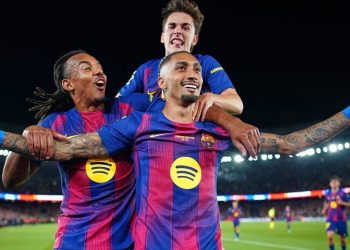 Barcelona Raih Kemenangan 3-1 atas Real Betis di Camp Nou