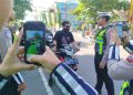 Satlantas Polres Ponorogo Gunakan Kacamata Pintar untuk Pantau Pelanggaran Lalu Lintas