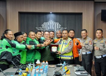 Kakorlantas Polri Sambut Audiensi Ojol Jambi, Dukung Pembentukan Ojol Nusantara