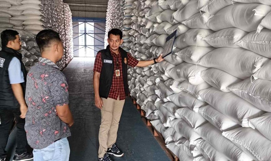 Satgas Pangan Polri Pastikan Stok Beras dan Jagung di Ngawi Aman