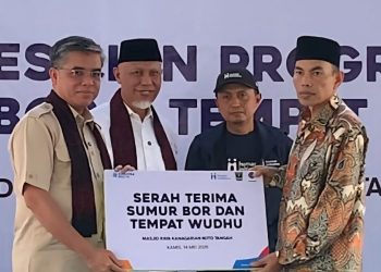 Program Sumur Bor Pascabanjir Bantu Warga Balai Gadang Atasi Krisis Air