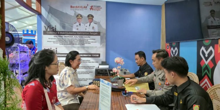 Samsat Kalteng Hadirkan Layanan Pajak di Kalteng Ekspo 2026