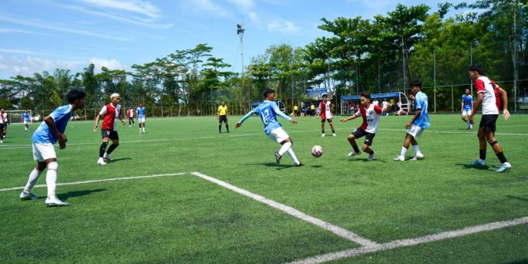 Tim Sepak Bola Pelajar Balangan Tampil Gemilang di POPDA Kalsel 2026
