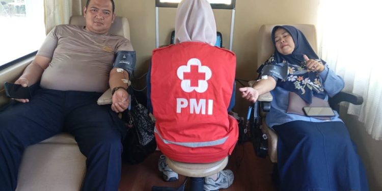 Peringatan Hari Jadi ke-110 Sleman, Kapanewon Moyudan dan PMI Adakan Donor Darah